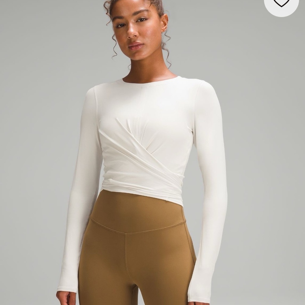 LULULEMON Time to Restore black long sleeve